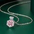 New 925 Sterling Silver Jewelry Elegant Feather Zircon Pendants Necklaces Women Fashion Exquisite Symbol CZ Wild Clavicle Chain