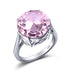 Garnet Wedding Ring Women Solid 925 Sterling Silver Rings Big Round Gemstone Ringly Carve Vintage Daily Fine Jewelry