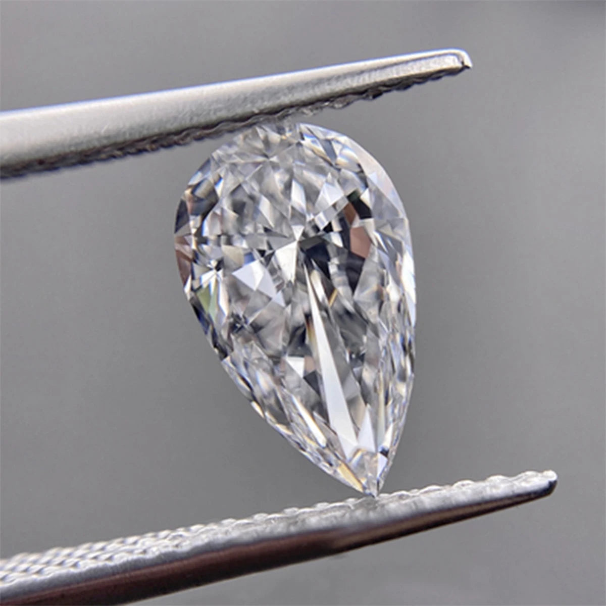 Pear Cut Moissanite 0.1ct to 13 ct Real Loose Moissanita D Color VVS1 Pass Diamond Test with GRA Certificate Gem Luxury Material