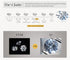 Vixonna Women's Oval Cut Moissanite Engagement Ring 925 Silver D Color VVS1