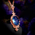Hand Made Real 925 Sterling Silver Garnet Stone Necklace Pendant For Women Statement Vintage Fine Jewelry Mother Trendy Gifts