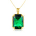 585 Gold Plated Pendants and Necklaces Real Solid 925 Sterling Silver Woman Pendants for Fine Jewelry