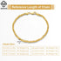 Rinntin Luxury 925 Sterling Silver Italian 2.5mm Flat Byzantine Link Chain Bracelet for Women Handmade Bracelet  Jewelry SB122