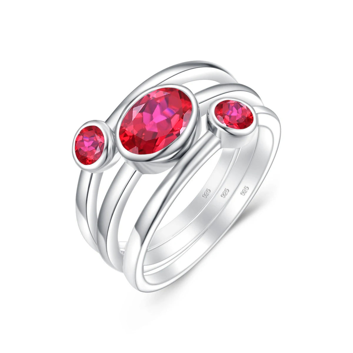 Real Silver 925 Ring For Women Mystic Rainbow Topaz Gemstone Ring Creative Statement Fashion Jewelry Wholesale Christmas Gifts