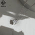 Rinntin Moissanite Diamond Heart Pendant 1-4CT 925 Sterling Silver Chain Necklace Party Choker Fine Jewelry Accessories SMON08
