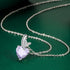 New 925 Sterling Silver Jewelry Elegant Feather Zircon Pendants Necklaces Women Fashion Exquisite Symbol CZ Wild Clavicle Chain