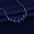 925 Sterling Silver Necklace For Women Round Pendent Sparkling Pave CZ Necklace Fashion Anniversary Birthday Jewelry Gifts N755