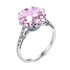Dark Red Garnet Ring for Women's Silver Rings 925 Genuine Flower Charms Brand Wedding Engagement Jewelry Anniversary Gift