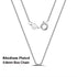 Rinntin 0.7mm Width 40cm-60CM Thin Real 925 Sterling Silver Slim Box Chain Necklace Women Girls Children Jewelry Collares SC07