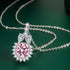 New 925 Sterling Silver Jewelry Elegant Feather Zircon Pendants Necklaces Women Fashion Exquisite Symbol CZ Wild Clavicle Chain