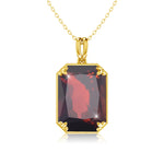 585 Gold Plated Pendants and Necklaces Real Solid 925 Sterling Silver Woman Pendants for Fine Jewelry