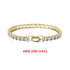 Rinntin 925 Sterling Silver Tennis Bracelets For Women Luxury 2mm 3mm 4mm Cubic Zirconia Shiny Tennis Bracelets Jewelry SB91