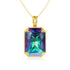585 Gold Plated Pendants and Necklaces Real Solid 925 Sterling Silver Woman Pendants for Fine Jewelry