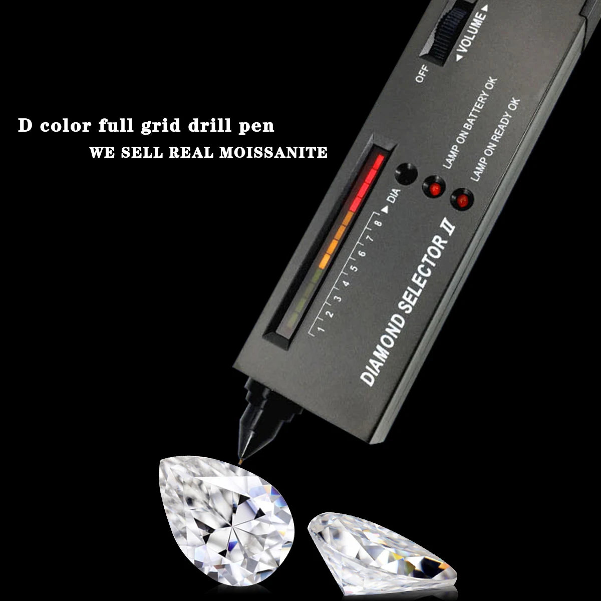 Pear Cut Moissanite 0.1ct to 13 ct Real Loose Moissanita D Color VVS1 Pass Diamond Test with GRA Certificate Gem Luxury Material