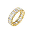 Rinntin 925 Sterling Silver Moissanite Diamond Engagement Band Ring D Color Bridal Proposal Rings Party Wedding Jewelry MOR24
