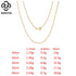 Rinntin High Quality 40- 60cm Women Men Figaro Necklace 925 Silver Figaro Link Chain Necklaces Choker Jewelry Party Gift SC27