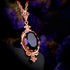 Hand Made Real 925 Sterling Silver Garnet Stone Necklace Pendant For Women Statement Vintage Fine Jewelry Mother Trendy Gifts