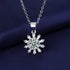 925 Sterling Silver Necklace For Women Round Pendent Sparkling Pave CZ Necklace Fashion Anniversary Birthday Jewelry Gifts N755
