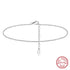 Rinntin 925 Sterling Silver Fish Lips Chain Anklet for Women Fashion Foot Bracelet Summer Sexy Silver Ankle Straps Jewelry SA33