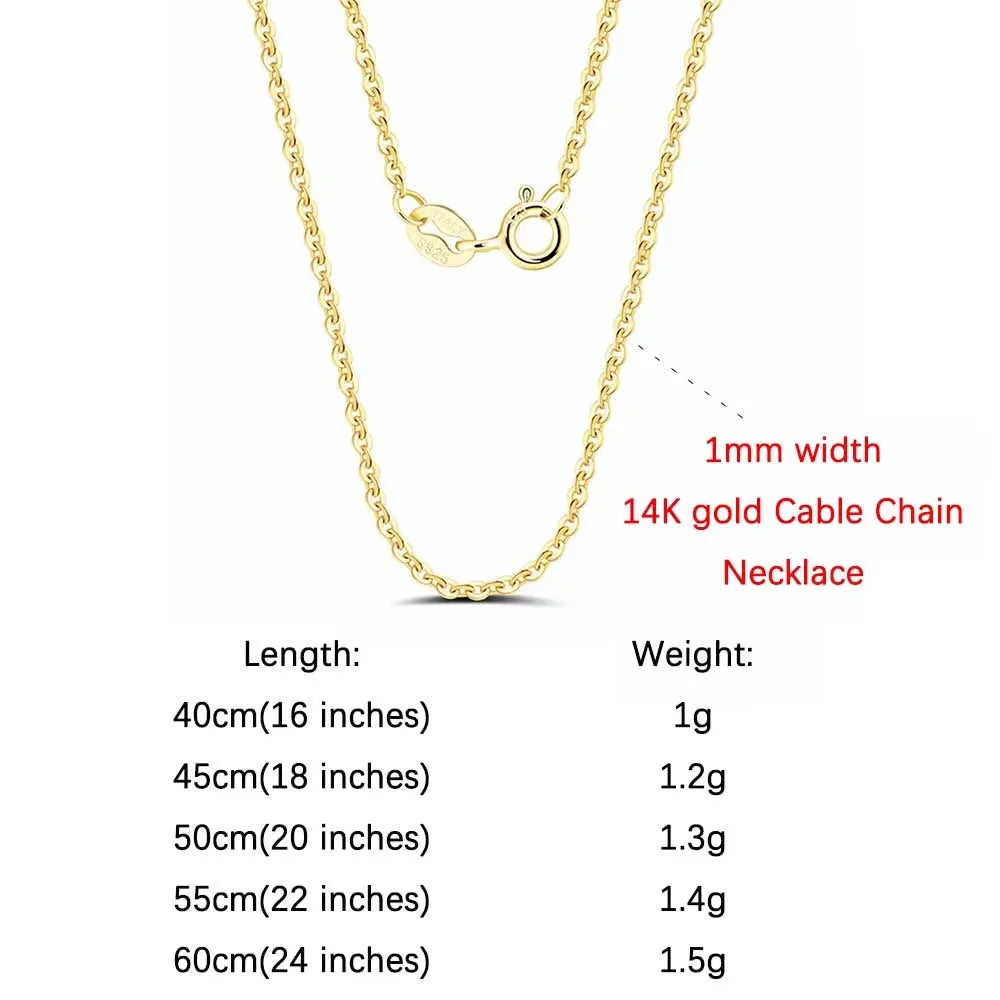 Rinntin 925 Sterling Silver Italian Handmade 1.2mm Chopin Chain Necklace for Women Fashion Simple Basic Neck Chain Jewelry SC53