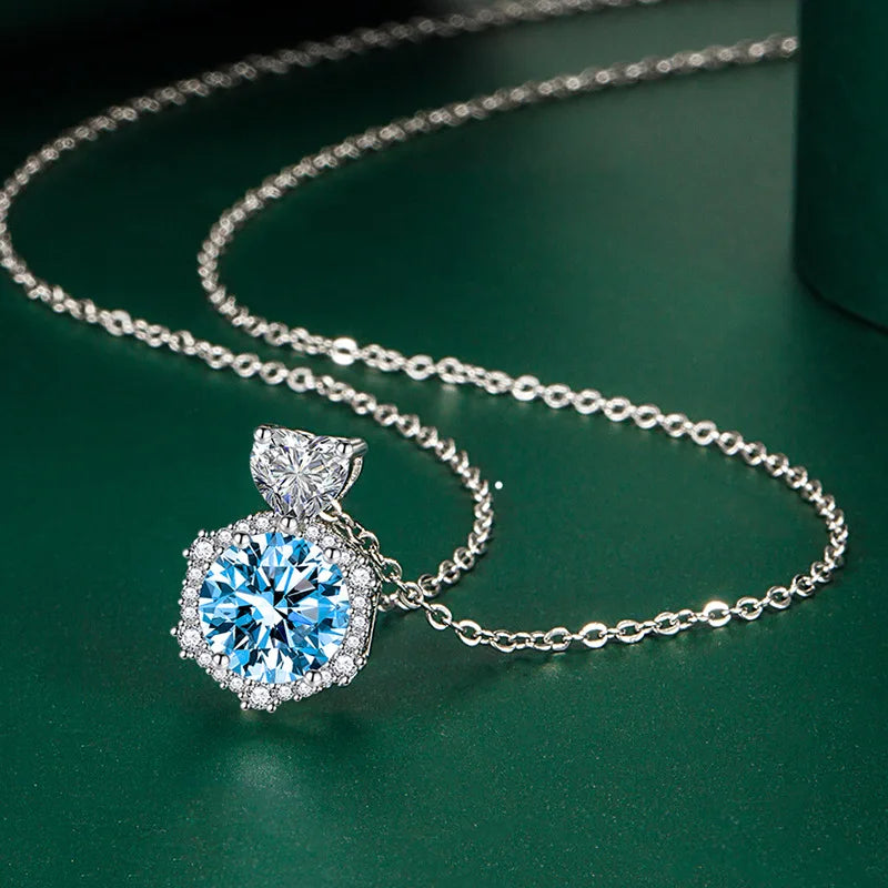 New 925 Sterling Silver Jewelry Elegant Feather Zircon Pendants Necklaces Women Fashion Exquisite Symbol CZ Wild Clavicle Chain