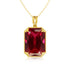 585 Gold Plated Pendants and Necklaces Real Solid 925 Sterling Silver Woman Pendants for Fine Jewelry
