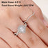 Newshe 2 Pcs 925 Sterling Silver AAAAA Zircon Moissanite Wedding Rings for Women Engagement Ring Sets Pear Shape Teardrop