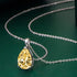 New 925 Sterling Silver Jewelry Elegant Feather Zircon Pendants Necklaces Women Fashion Exquisite Symbol CZ Wild Clavicle Chain