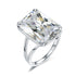 Original Rings for Women 925 Silver Citrine Crystal Engagement Finger Ring Gold Plated Antique Vintage Filigree Anniversary Gift