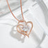 925 Sterling Silver Floral Clavicle Chain Necklace Sparkling Zircon Women's Pendant Necklace Birthday Party Gift Jewelry Gift