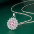 New 925 Sterling Silver Jewelry Elegant Feather Zircon Pendants Necklaces Women Fashion Exquisite Symbol CZ Wild Clavicle Chain