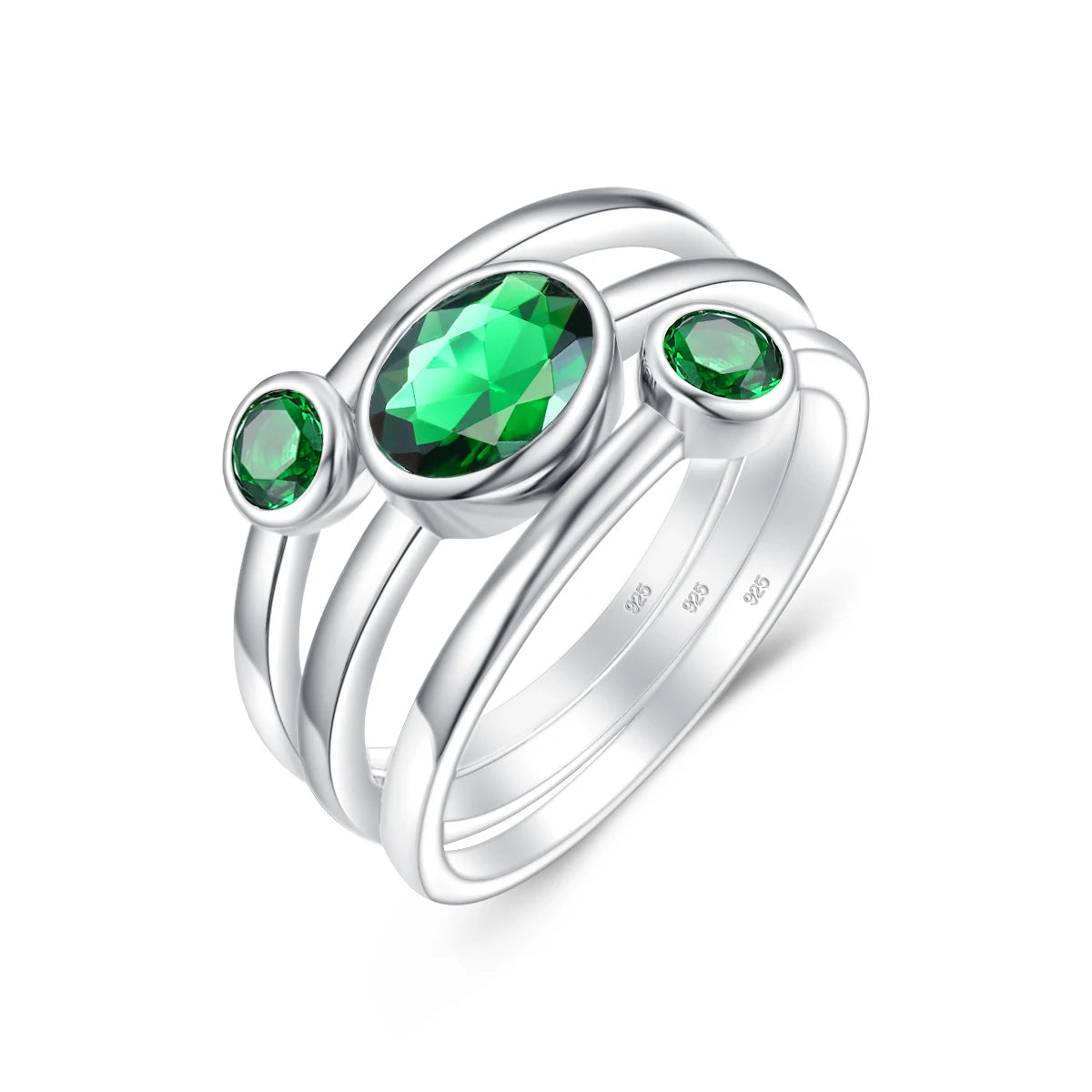 Real Silver 925 Ring For Women Mystic Rainbow Topaz Gemstone Ring Creative Statement Fashion Jewelry Wholesale Christmas Gifts