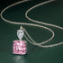 New 925 Sterling Silver Jewelry Elegant Feather Zircon Pendants Necklaces Women Fashion Exquisite Symbol CZ Wild Clavicle Chain