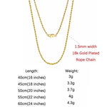 Rinntin Luxury 925 Sterling Silver Diamond-Cut Rope Chain Necklace For Men Women Fashion Italian Silver Neck Chain Jewelry SC29