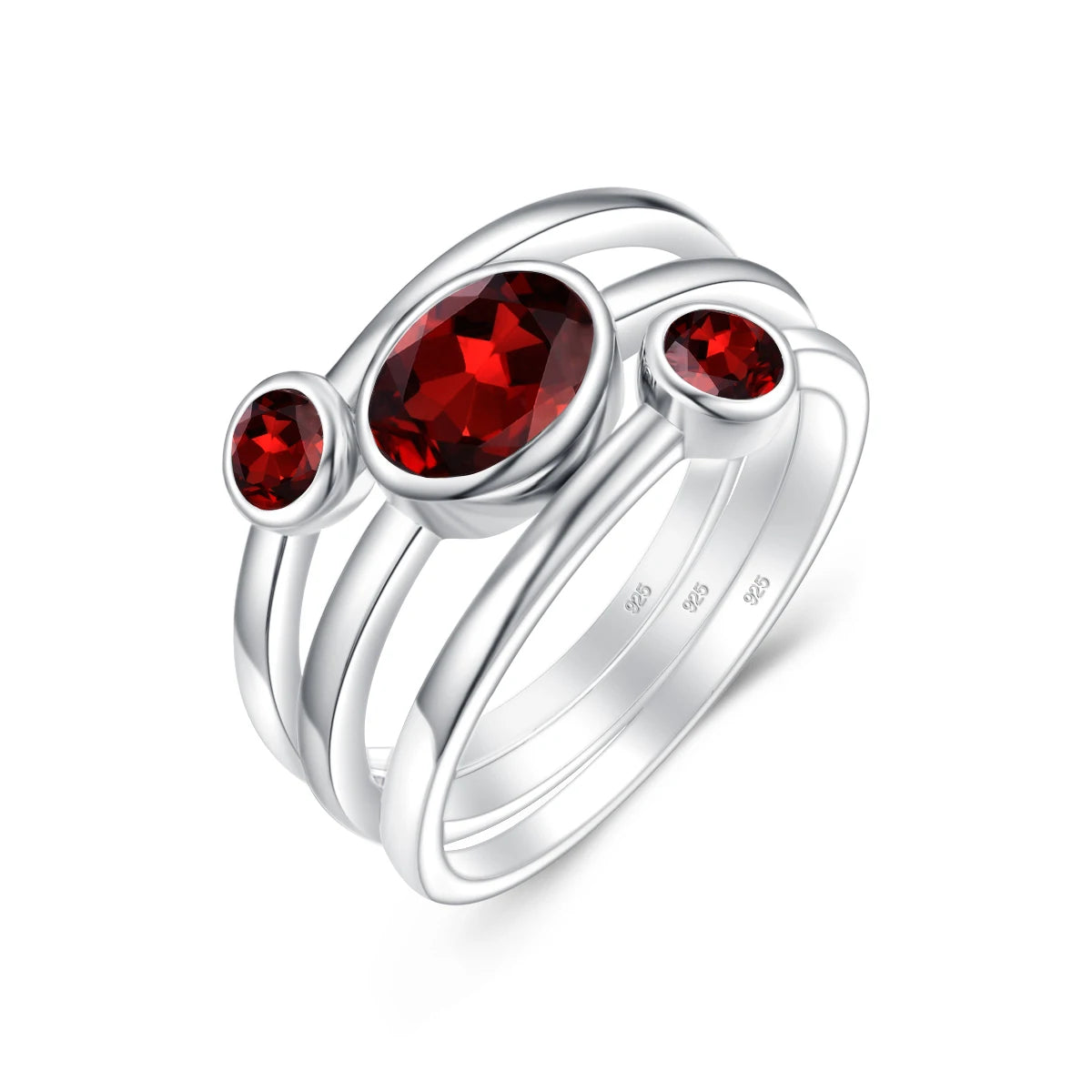 Real Silver 925 Ring For Women Mystic Rainbow Topaz Gemstone Ring Creative Statement Fashion Jewelry Wholesale Christmas Gifts