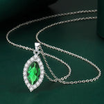New 925 Sterling Silver Jewelry Elegant Feather Zircon Pendants Necklaces Women Fashion Exquisite Symbol CZ Wild Clavicle Chain