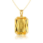 585 Gold Plated Pendants and Necklaces Real Solid 925 Sterling Silver Woman Pendants for Fine Jewelry