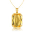 585 Gold Plated Pendants and Necklaces Real Solid 925 Sterling Silver Woman Pendants for Fine Jewelry