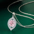New 925 Sterling Silver Jewelry Elegant Feather Zircon Pendants Necklaces Women Fashion Exquisite Symbol CZ Wild Clavicle Chain