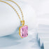 SILVERCHAKRA 585 14k Gold Color Necklaces Black Onyx Gemstones Pendant Necklace For Women 925 Sterling Silver Fine Jewelry