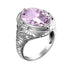 Genuine 925 Sterling Silver 14*18mm Oval Created Ruby Ring For Women Vintage Punk Birthday Stone Wedding Party Fashion Jewellery