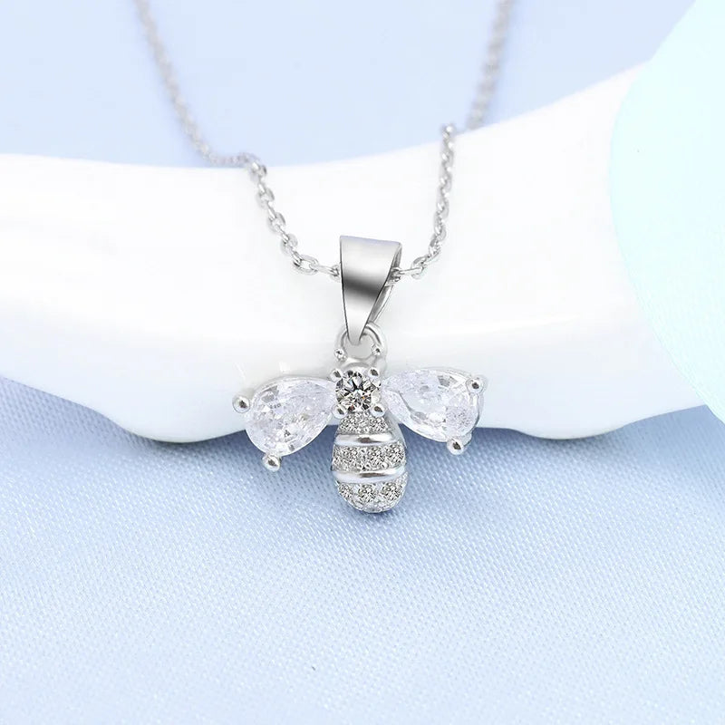 925 Sterling Silver Necklace For Women Round Pendent Sparkling Pave CZ Necklace Fashion Anniversary Birthday Jewelry Gifts