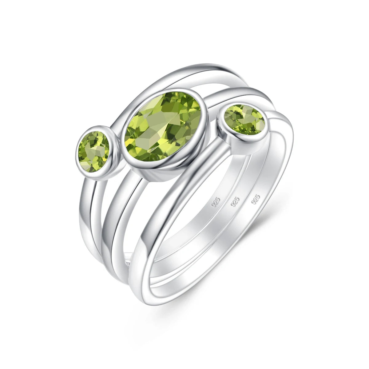 Real Silver 925 Ring For Women Mystic Rainbow Topaz Gemstone Ring Creative Statement Fashion Jewelry Wholesale Christmas Gifts