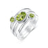 Real Silver 925 Ring For Women Mystic Rainbow Topaz Gemstone Ring Creative Statement Fashion Jewelry Wholesale Christmas Gifts