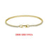 Rinntin 925 Sterling Silver Tennis Bracelets For Women Luxury 2mm 3mm 4mm Cubic Zirconia Shiny Tennis Bracelets Jewelry SB91