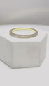 Vixonna Women's Moissanite Full Eternity Wedding Band Ring 925 Silver D Color