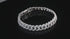 Vixonna 0.31in Cuban Link Tennis Bracelet 925 Silver 18k Plated Zircon