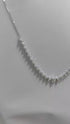 Vixonna Women's Pear Cut Moissanite Pendant Necklace 925 Silver D Color VVS1