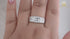 Vixonna Women's Moissanite Wedding Ring 925 Silver Round Cut