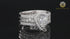 Vixonna Pear Cut Moissanite Bridal Wedding Ring Set 925 Silver D Color VVS1